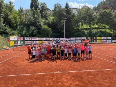 Kindernachmittag, Übergabe Tennisanlage, Pfiffturnier